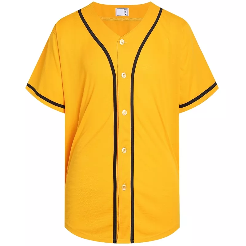 Jersey Baseball Tombol Lengkap